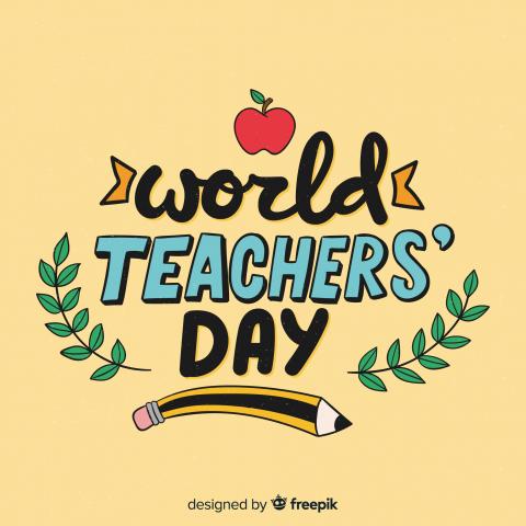 Day when 2021 teachers is World Teachers'